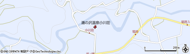 小川の湯・小川荘周辺の地図
