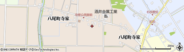 富山県富山市八尾町寺家89周辺の地図