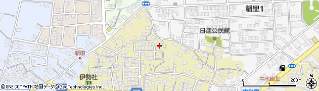 長野県長野市稲里町中氷鉋879周辺の地図