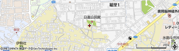 長野県長野市稲里町中氷鉋1287周辺の地図