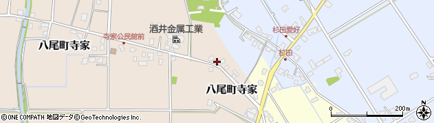 富山県富山市八尾町寺家40周辺の地図