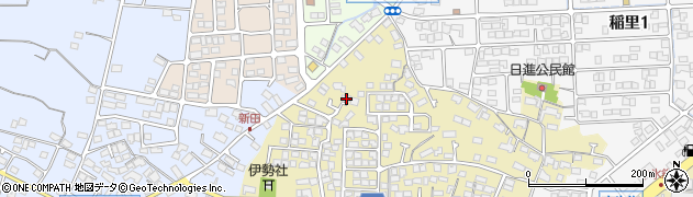 長野県長野市稲里町中氷鉋864周辺の地図