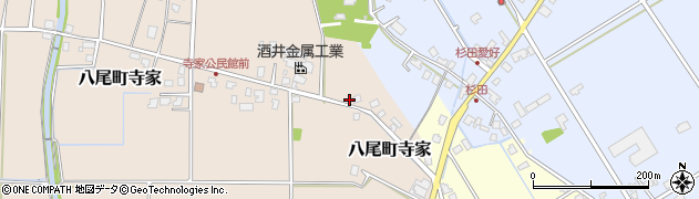 富山県富山市八尾町寺家41周辺の地図