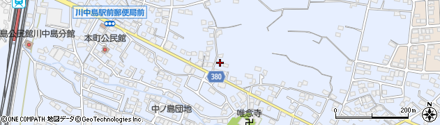 長野県長野市川中島町上氷鉋980周辺の地図