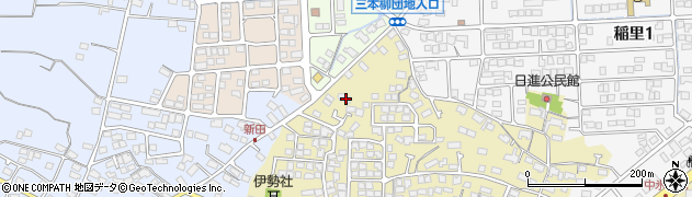 長野県長野市稲里町中氷鉋862周辺の地図
