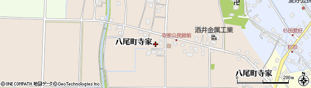 富山県富山市八尾町寺家101周辺の地図