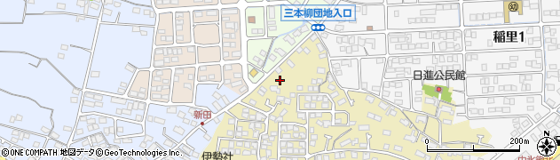長野県長野市稲里町中氷鉋869周辺の地図