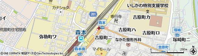 石川県金沢市弥勒町（ニ）周辺の地図