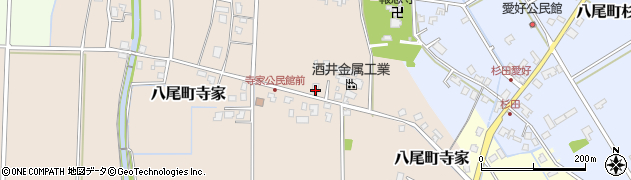 富山県富山市八尾町寺家46周辺の地図
