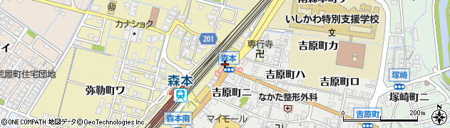 石川県金沢市弥勒町（ホ）周辺の地図