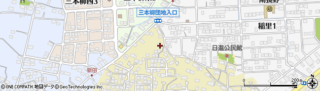 長野県長野市稲里町中氷鉋877周辺の地図