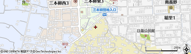 長野県長野市稲里町中氷鉋871周辺の地図