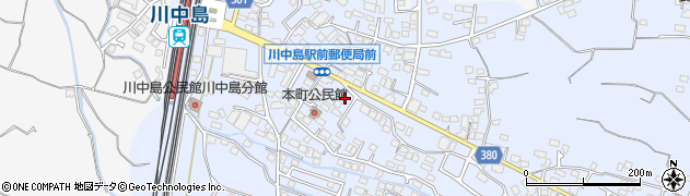 長野県長野市川中島町上氷鉋953周辺の地図