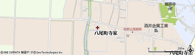 富山県富山市八尾町寺家114周辺の地図