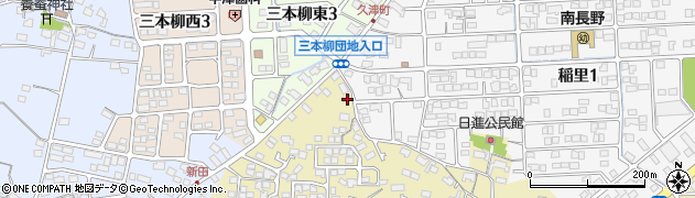 長野県長野市稲里町中氷鉋876周辺の地図