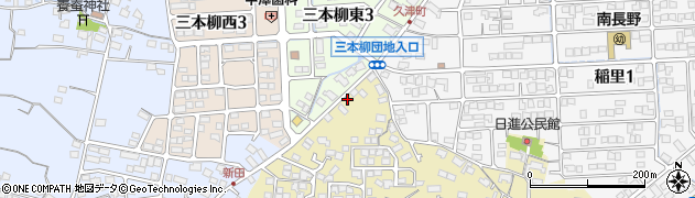 長野県長野市稲里町中氷鉋872周辺の地図