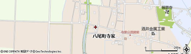富山県富山市八尾町寺家113周辺の地図