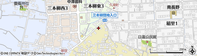長野県長野市稲里町中氷鉋873周辺の地図