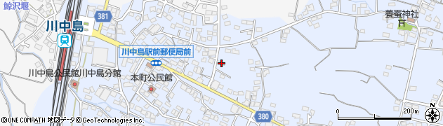 長野県長野市川中島町上氷鉋1318周辺の地図