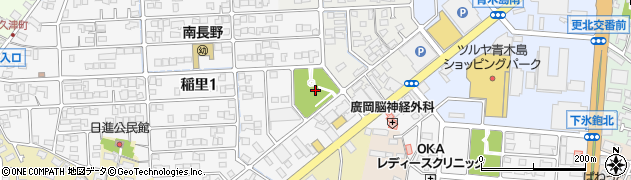 稲里中央公園周辺の地図
