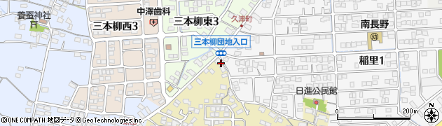 長野県長野市稲里町中氷鉋874周辺の地図