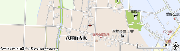 富山県富山市八尾町寺家819周辺の地図