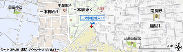 長野県長野市稲里町中氷鉋875周辺の地図