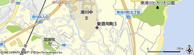 茨城県日立市東滑川町周辺の地図