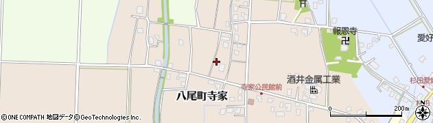 富山県富山市八尾町寺家786周辺の地図