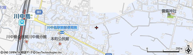 長野県長野市川中島町上氷鉋1273周辺の地図