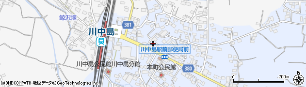 長野県長野市川中島町上氷鉋1349周辺の地図