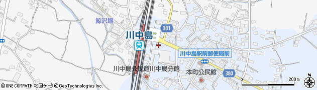 セブンイレブン長野川中島駅前店周辺の地図