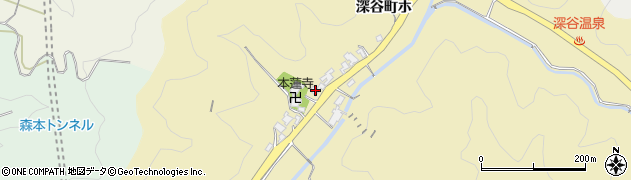 石川県金沢市深谷町（ニ）周辺の地図