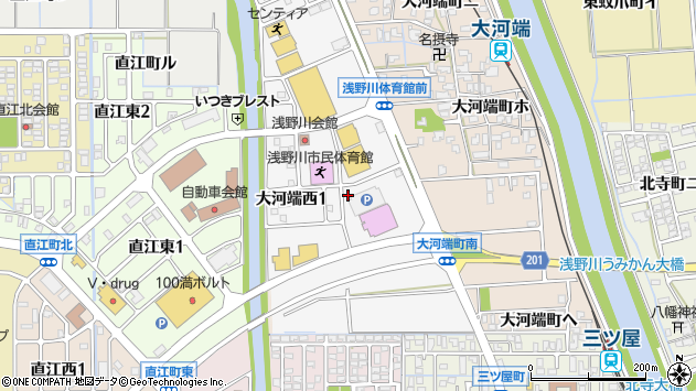 〒920-0210 石川県金沢市大河端西の地図
