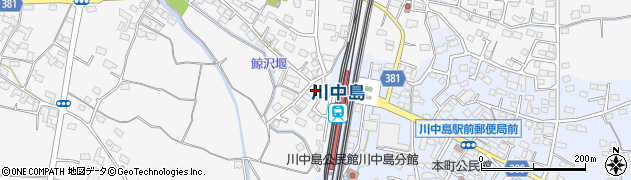 長野県長野市川中島町四ツ屋707周辺の地図