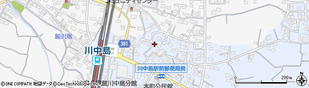 長野県長野市川中島町上氷鉋1335周辺の地図