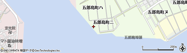 石川県金沢市五郎島町（ロ）周辺の地図