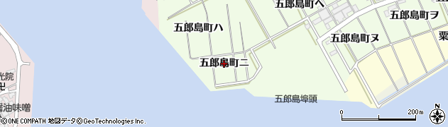石川県金沢市五郎島町（ニ）周辺の地図