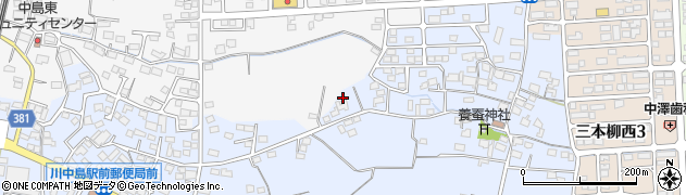 長野県長野市川中島町上氷鉋1244周辺の地図