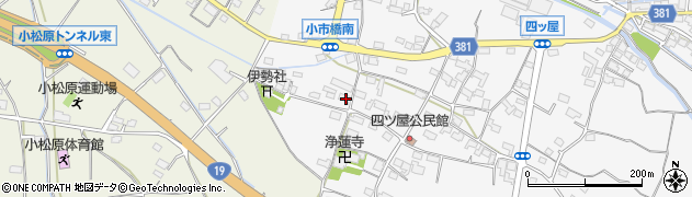 長野県長野市川中島町四ツ屋21周辺の地図