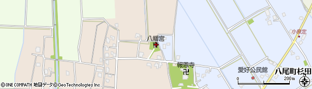 富山県富山市八尾町寺家352周辺の地図