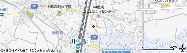 長野県長野市川中島町四ツ屋827周辺の地図