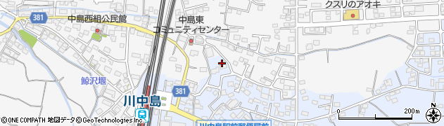 長野県長野市川中島町上氷鉋1338周辺の地図