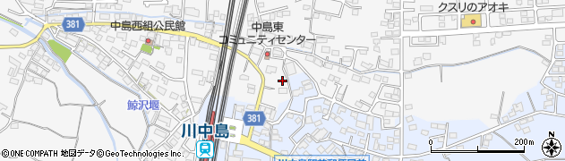 長野県長野市川中島町四ツ屋836周辺の地図