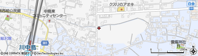 長野県長野市川中島町四ツ屋964周辺の地図