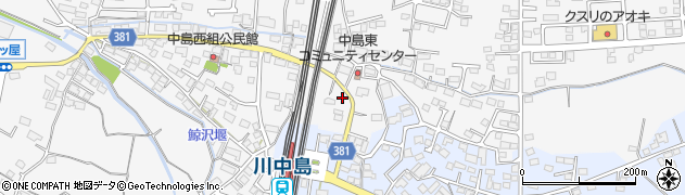 長野県長野市川中島町四ツ屋826周辺の地図