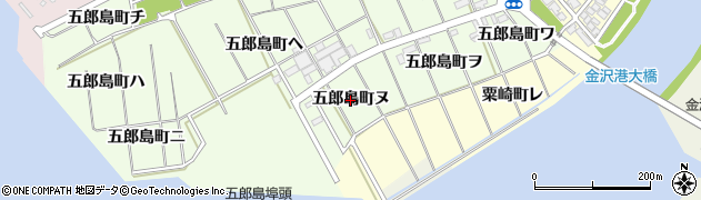 石川県金沢市五郎島町（ヌ）周辺の地図
