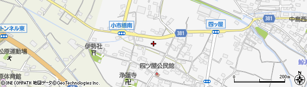長野県長野市川中島町四ツ屋175周辺の地図