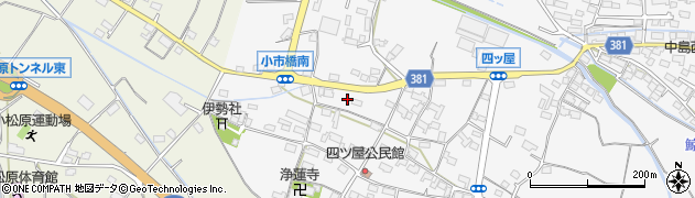 長野県長野市川中島町四ツ屋174周辺の地図