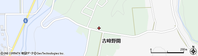 グリーンパーク吉峰・オートキャンプ場周辺の地図